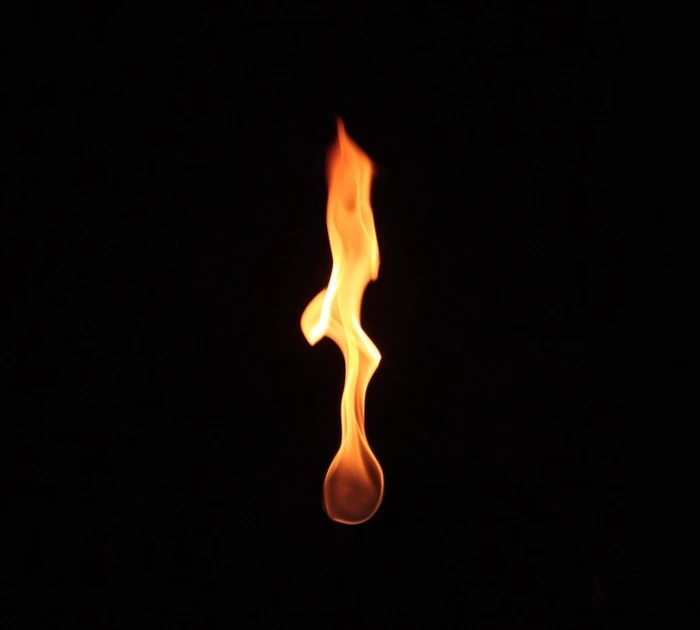 Igniting flame
